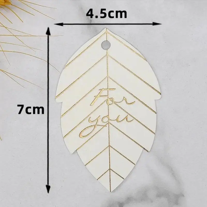 50 Stück Schwarz-Weiß Papierkarten Handgemachte Geschenkverpackung DIY Schmuckzubehör Preisetiketten Bronzestempel Dankesanhänger – Detail 13