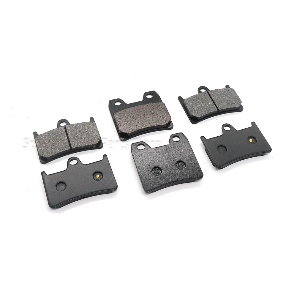 Motorcycle Accessories Front Rear Brake Pads Kit For Yamaha XJR1300 XJR1300C FZS1000 FZ1 Fazer XJR 1300 C FZS 1000 2002-2019