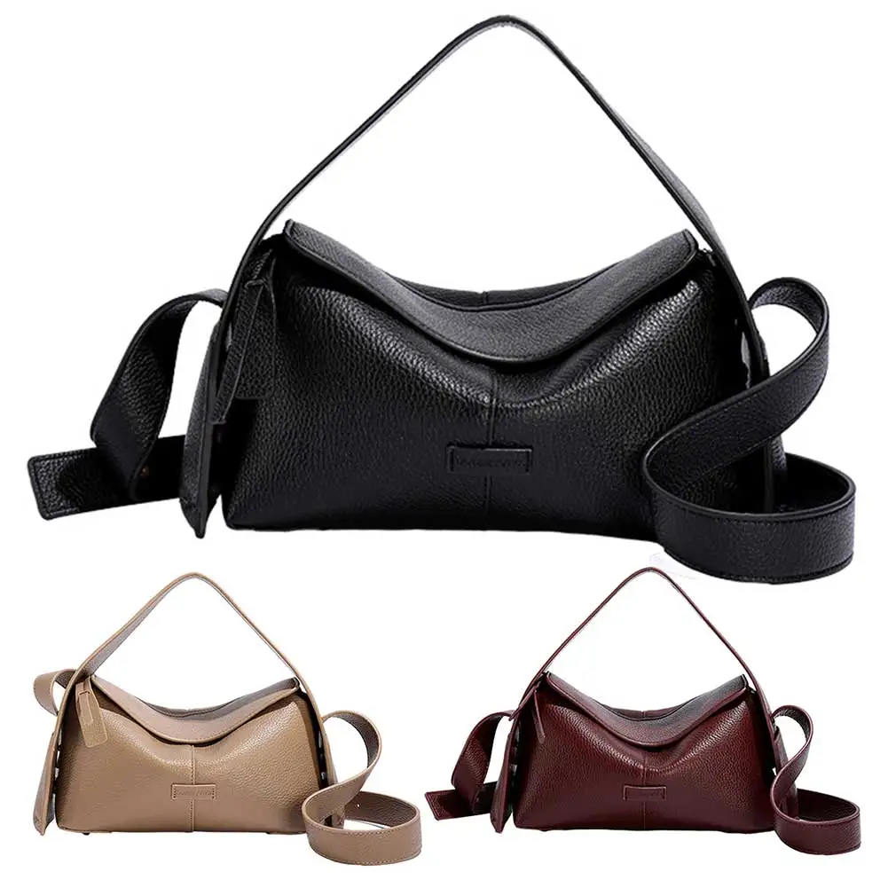 

Shoulder Bags for Women PU Leather Horizontal Niche Crossbody Bag Large Capacity Fashion Trend Shoulder Bags Work Travel Purses