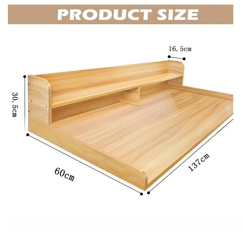 Wooden washing machine storage rack, storage tray, multi-purpose living room storage rack