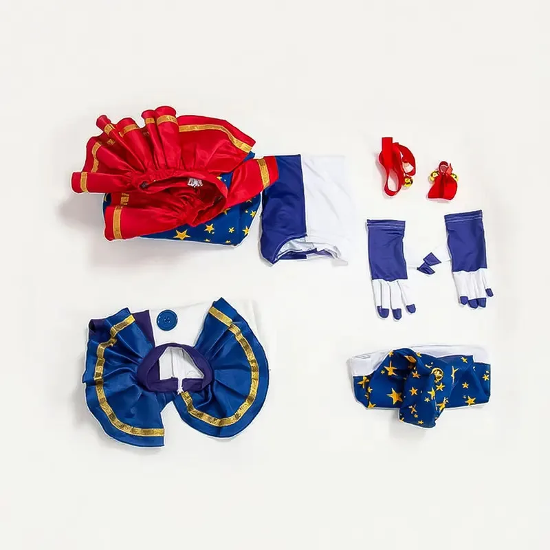 Moondrop جوكر أزياء تنكرية لعبة الأمن خرق دور اللعب موحدة هالوين كرنفال حفلة خلع الملابس للرجال النساء mj:3