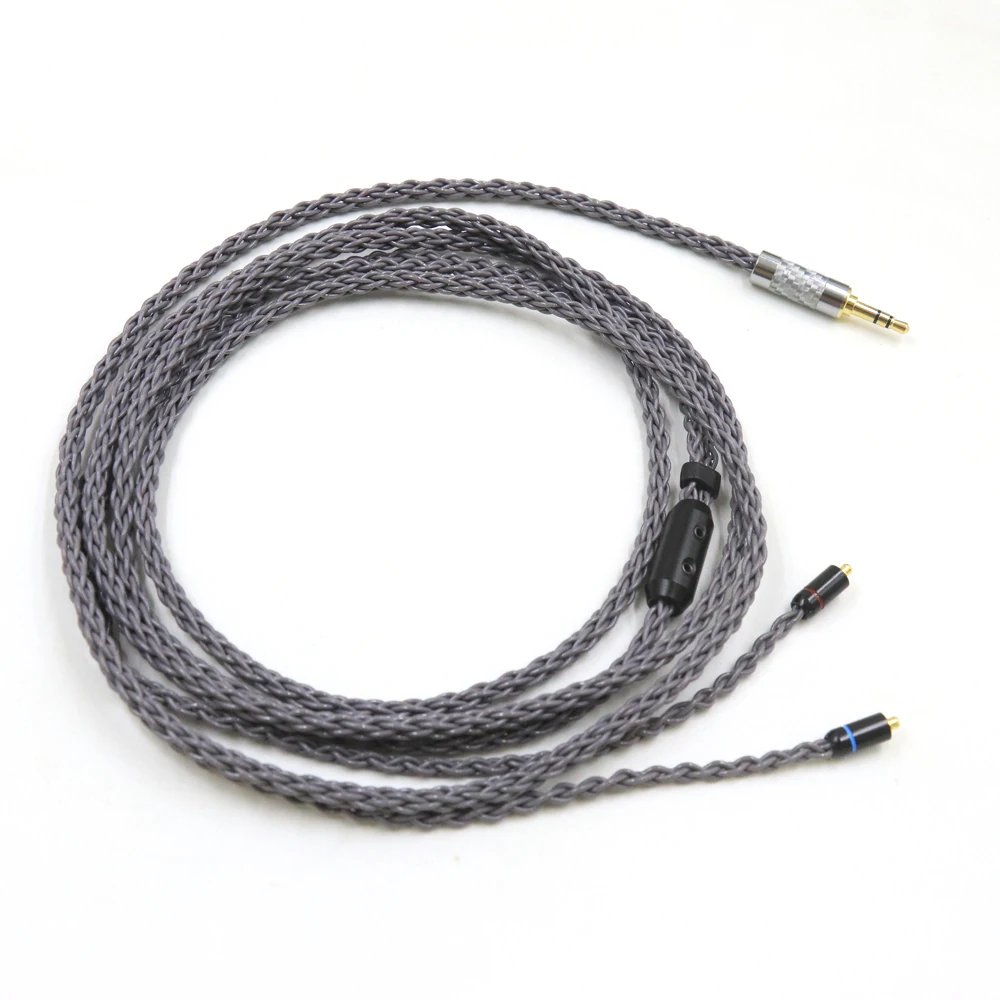 Haldane GrayJelly الراقية تايوان-7N Litz OCC سماعة الرأس استبدال كابل الترقية لسلك MMCX sh-ure SE315 SE535 SE846