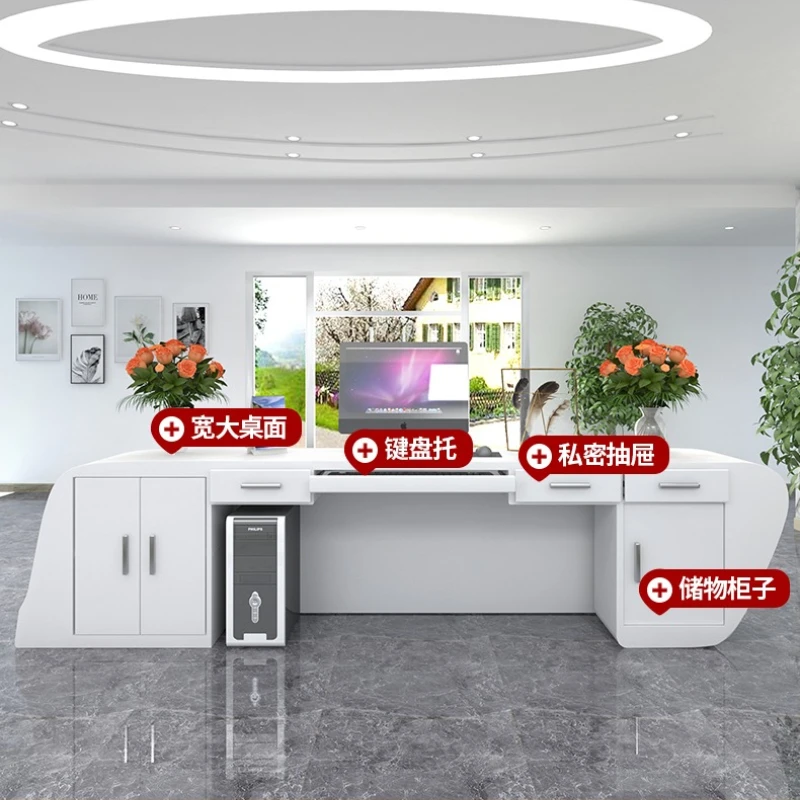 Clothing Store Checkout Counters Company Hotel Front Desk Reception Service Checkout Counters Beauty Salon Furniture Cajero JT40