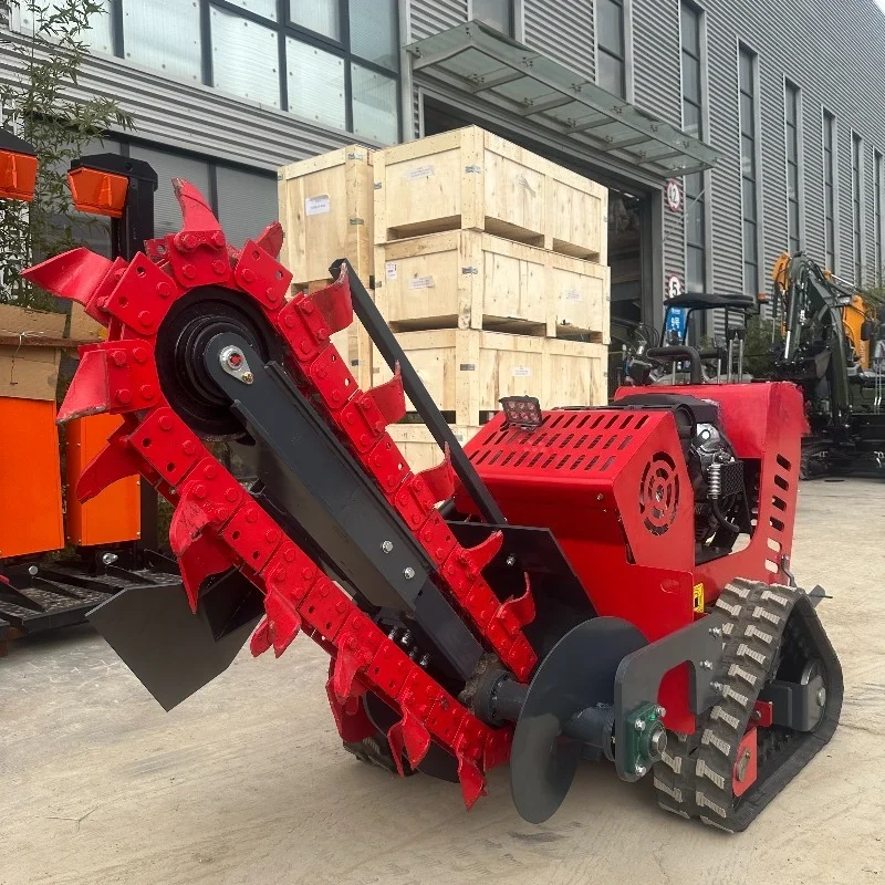Factory Price Trenchers with Digging Trench Machine Trench Digging Machine  for Farm & Construction Site Ditching for Sale
