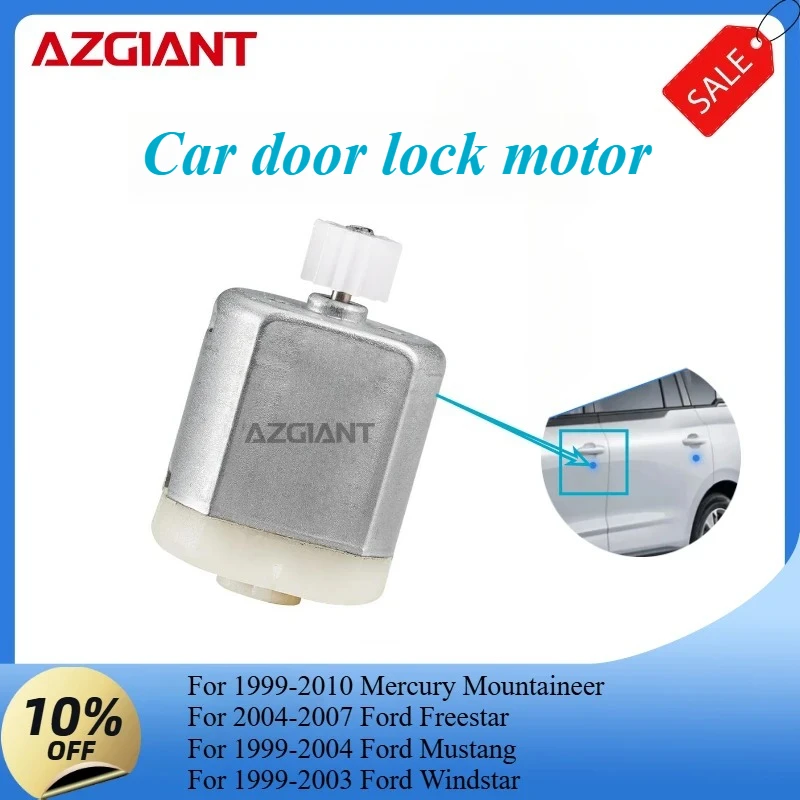 

AZGIANT Car door lock motor for 1999-2010 Mercury Mountaineer/2004-2007 Ford Freestar/1999-2004 Ford Mustang High quality parts