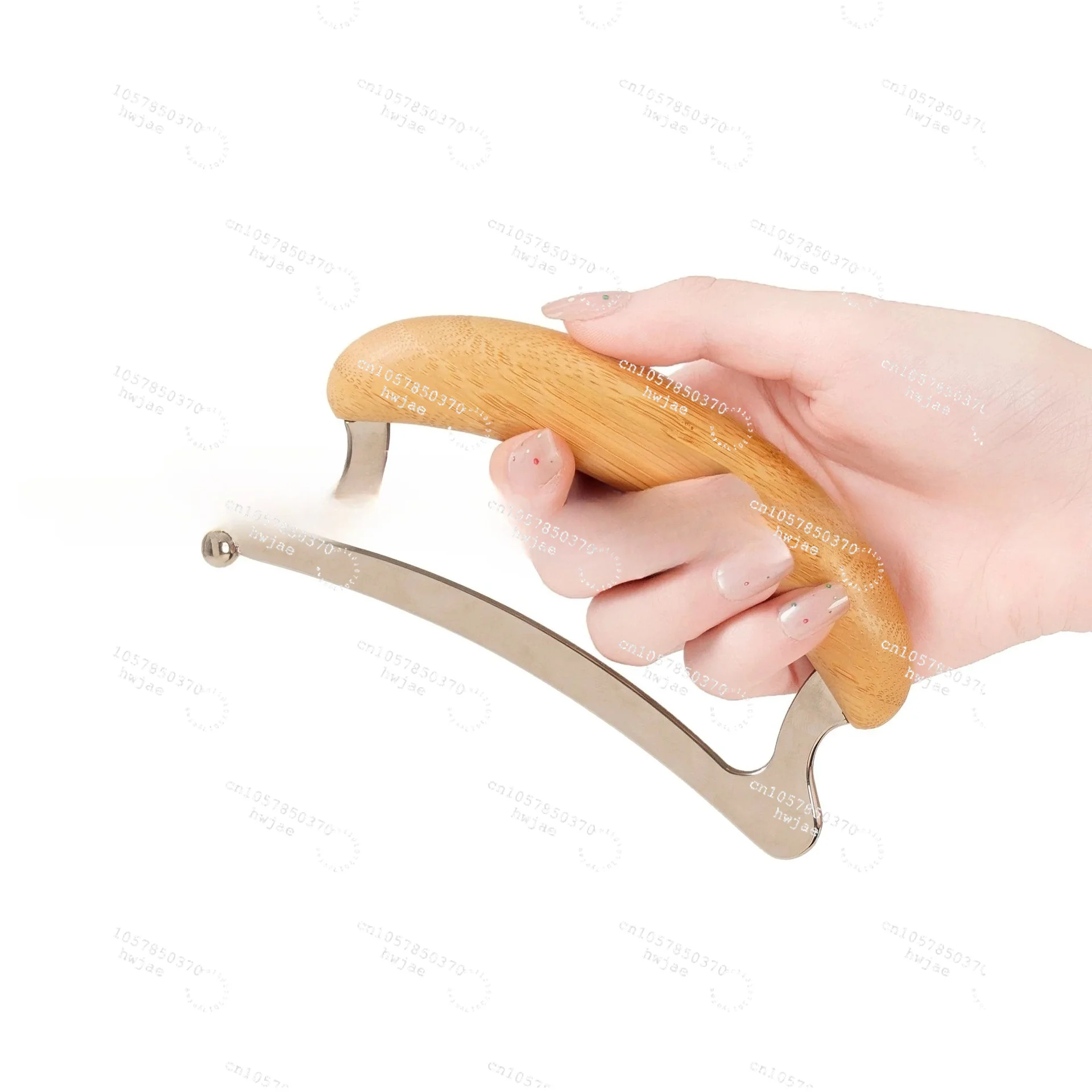 Natural bamboo and wooden handle stainless steel film knife