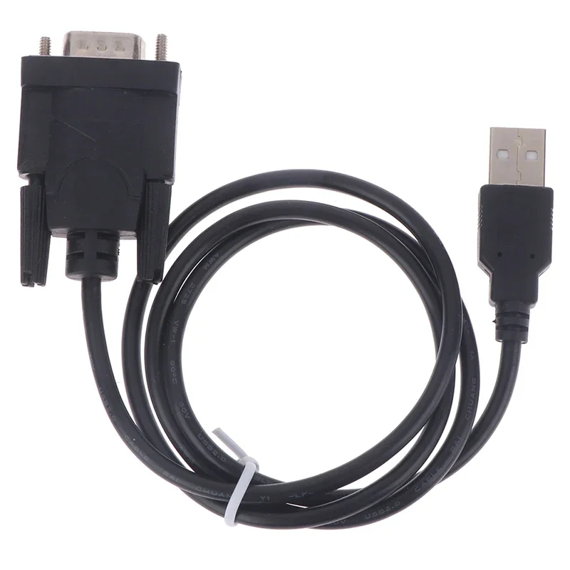 Black Usb Serial Transfer Cable Pvc Copper Wire Support Win7-win10 For Cellular Phones Modem Pda Card Reader Serial Equipment
