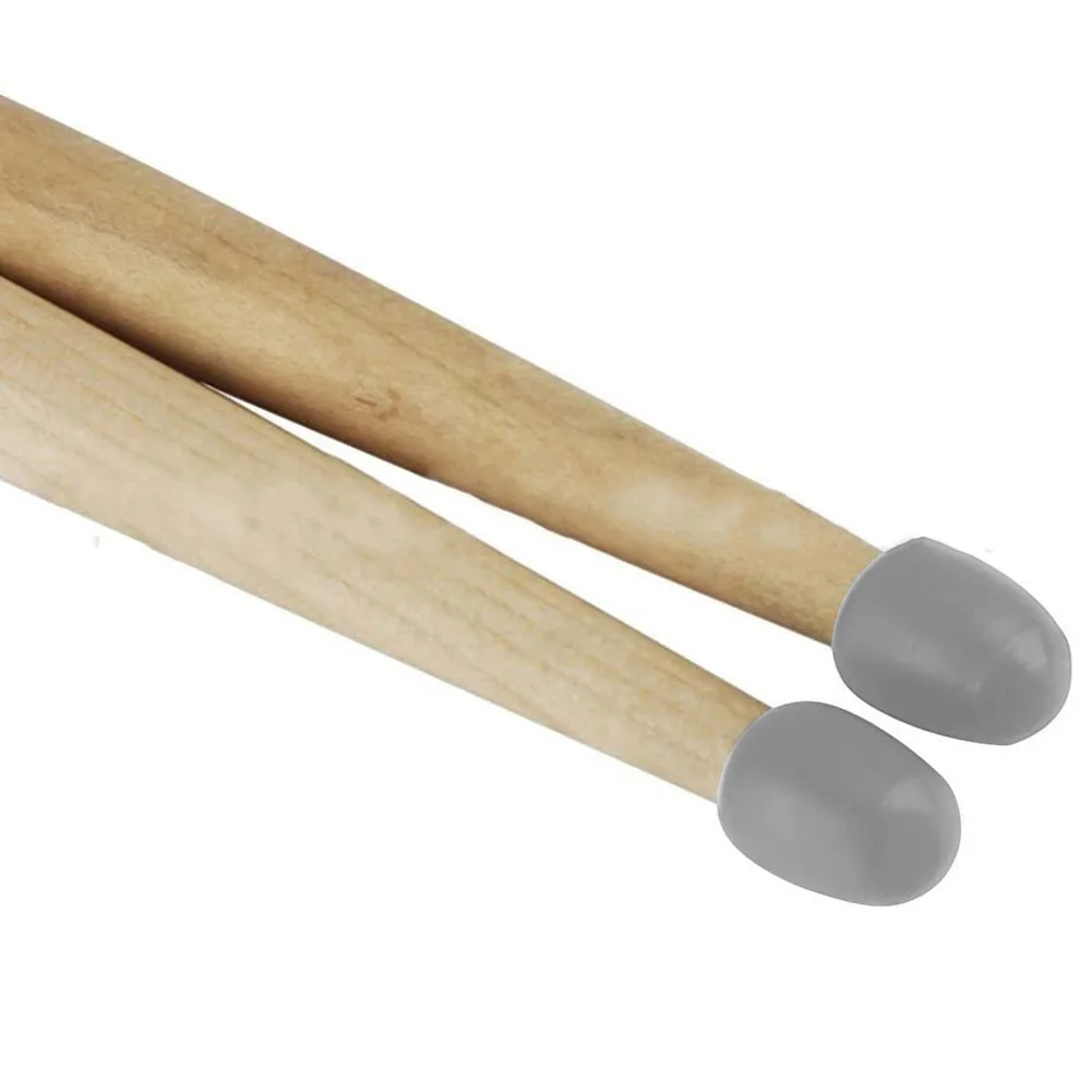 Flexible Drumstick Mute Covers 10 Pack Made of Silicone for Smoother Practice Experience and Less Audible Disturbance