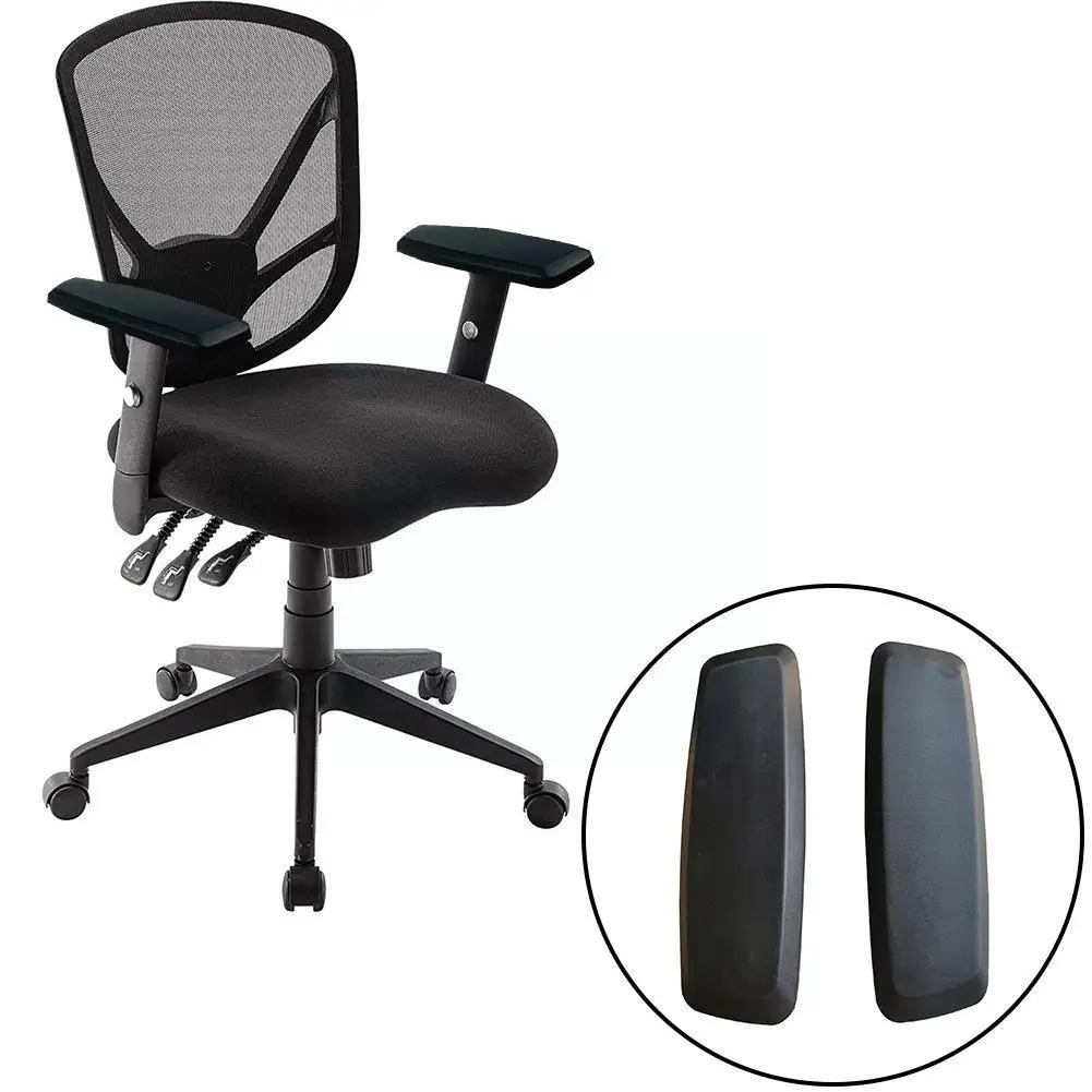 Office Chair Armrest Pad Elbow Game Chair Parts Arm Replacement Armrest Furniture Handle Accessories Pad Chair Computer Bra A8r7