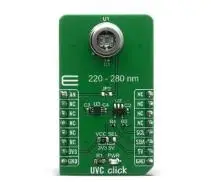 

MIKROE-4144 UVC Click GUVC-T21GH Mcp3221 Ultraviolet Sensor Measurement Sterilization