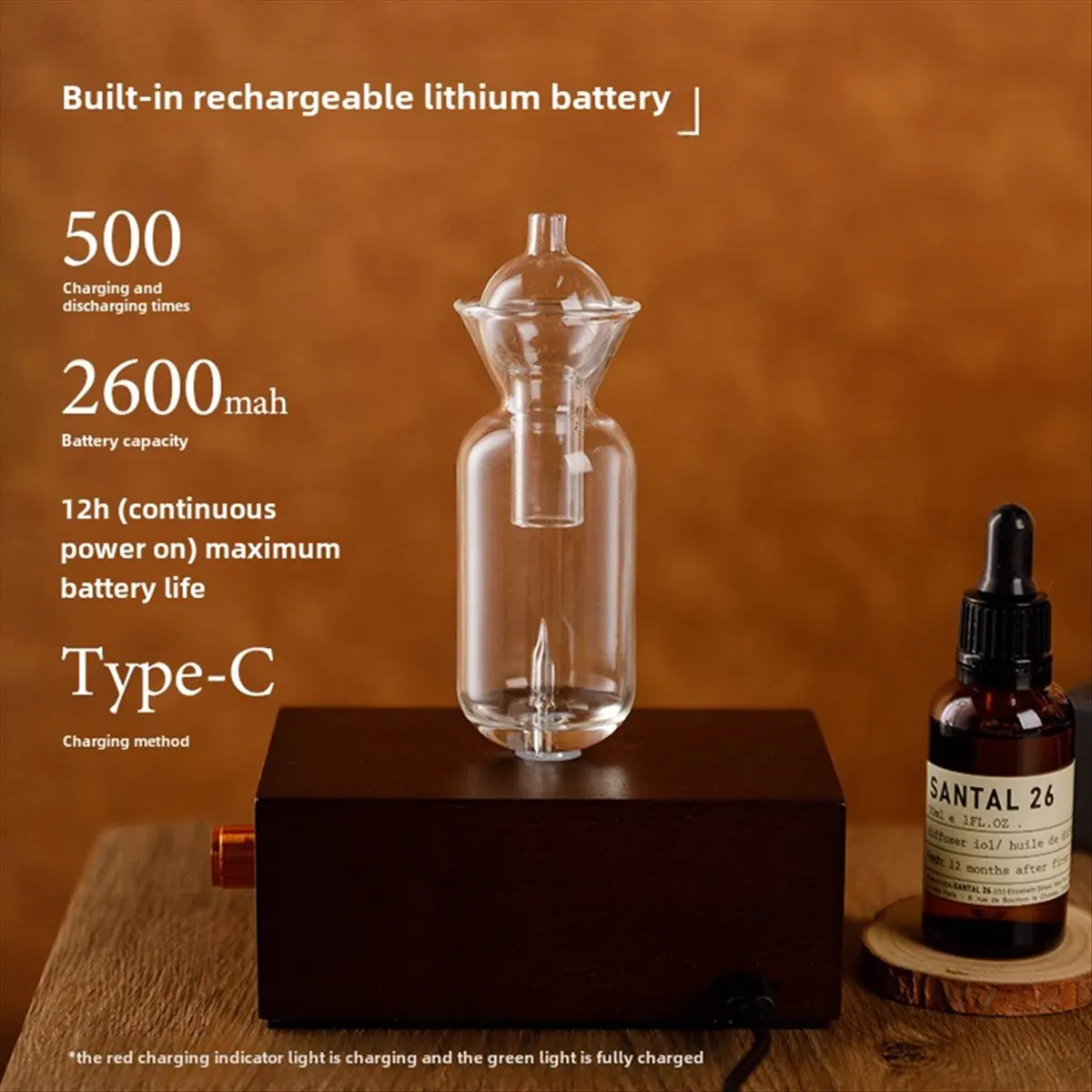 

[A61K] Перезаряжаемый портативный винтажный аромадиффузор-увлажнитель в подарочной коробке