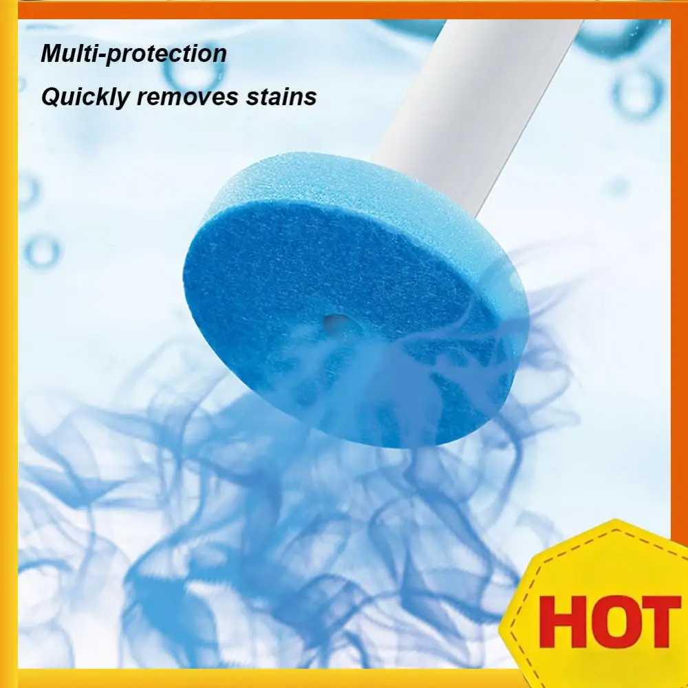 

Disposable Aromatherapy Toilet Cleaner Wall-mounted Toilet Bowl Cleaner Brush Long Handle Ergonomics Toilet Bowl Cleaning Kit