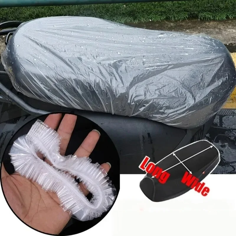 1/2/3pcs Disposable Seat Covers Motorcycles Electric Vehicle Protective Cover Waterproof Care Cleaning Beauty Disposable Seat Co