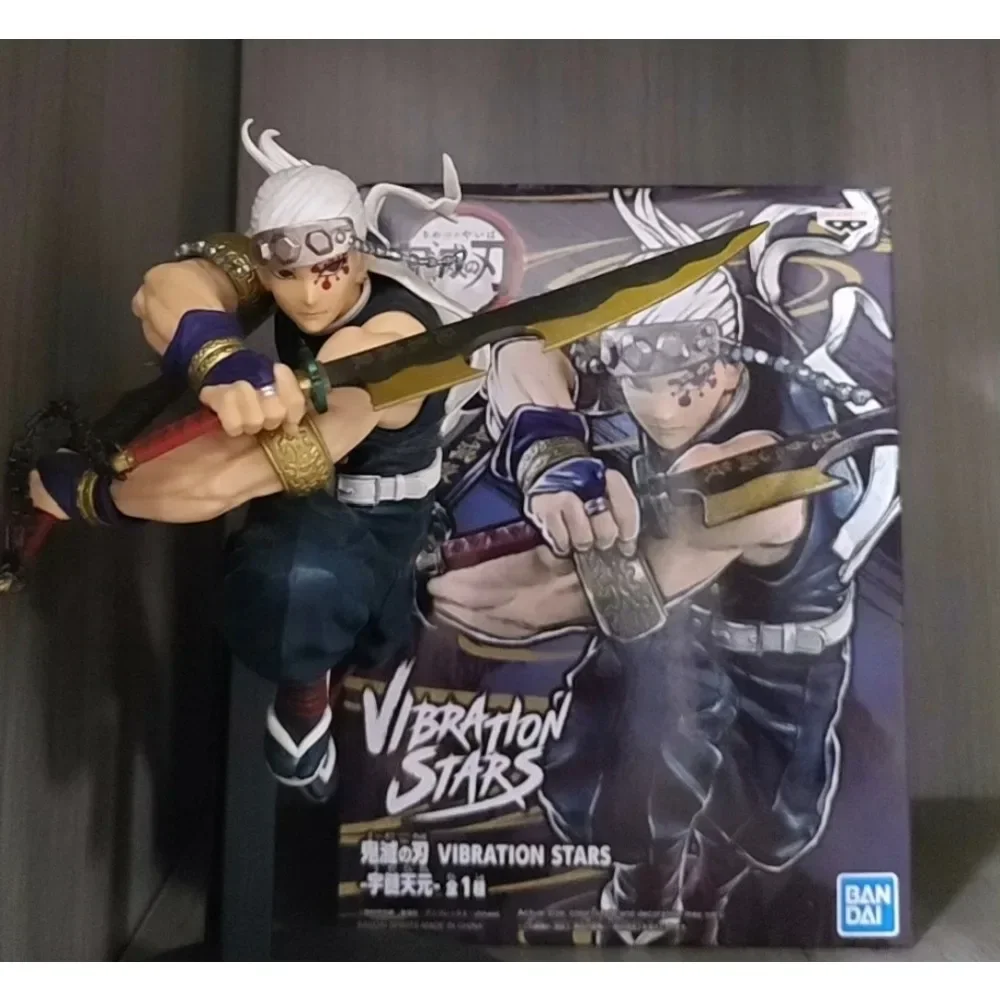 

BANPRESTO Demon Slayer Uzui Tengen Vibration Stars Фигурка Kimetsu No Yaiba Bandai Аниме Коллекционная модель игрушки для детей
