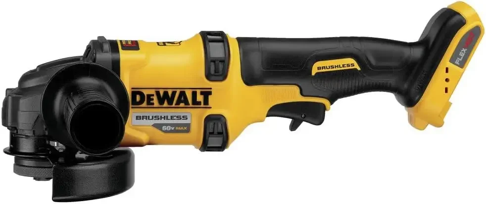 DEWALT FLEXVOLT 60V MAX* Angle Grinder with Kickback Brake, Tool Only (DCG414B)