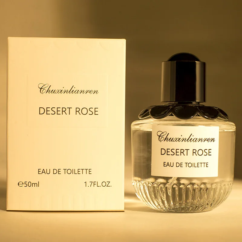 Desert Rose in no man's land Women's flower and fruit fragrance Light fragrance Lasting fresh 50ml perfume