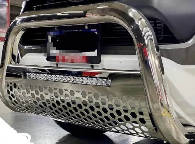 4WD 4x4 Off-road Accessoires Rvs Voorbumper Bull Bar voor Hilux Nissan Navara Ford Ranger D-MAXcustom