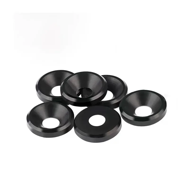 

M3 M4 M5 M6 POM Нейлон Пластик Вогнутое Отверстие Рыбий Глаз Износостойкая Изоляция Утолщенная Шайба