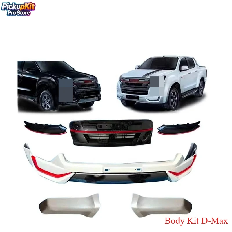 

Factory Fashion High Quality Body Kit D-Max 4x4 Pickup Front Upgrade Set