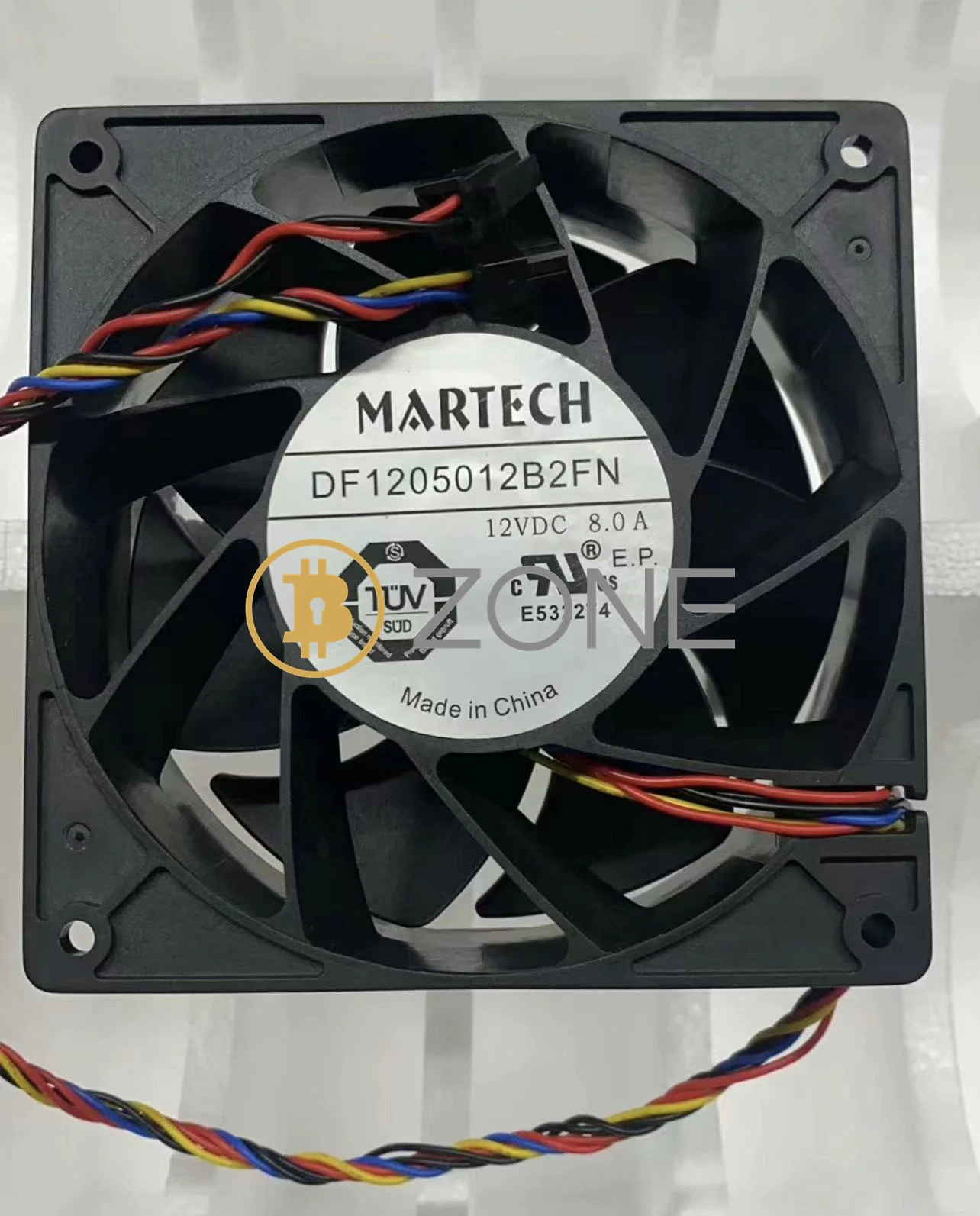 DF1205012B2FN DC 12V 8.0A  4Pin 12050 12CM Cooling Fan For Avalon A1346 A13466 1346 Miner Dual 4pin Connector Cooler