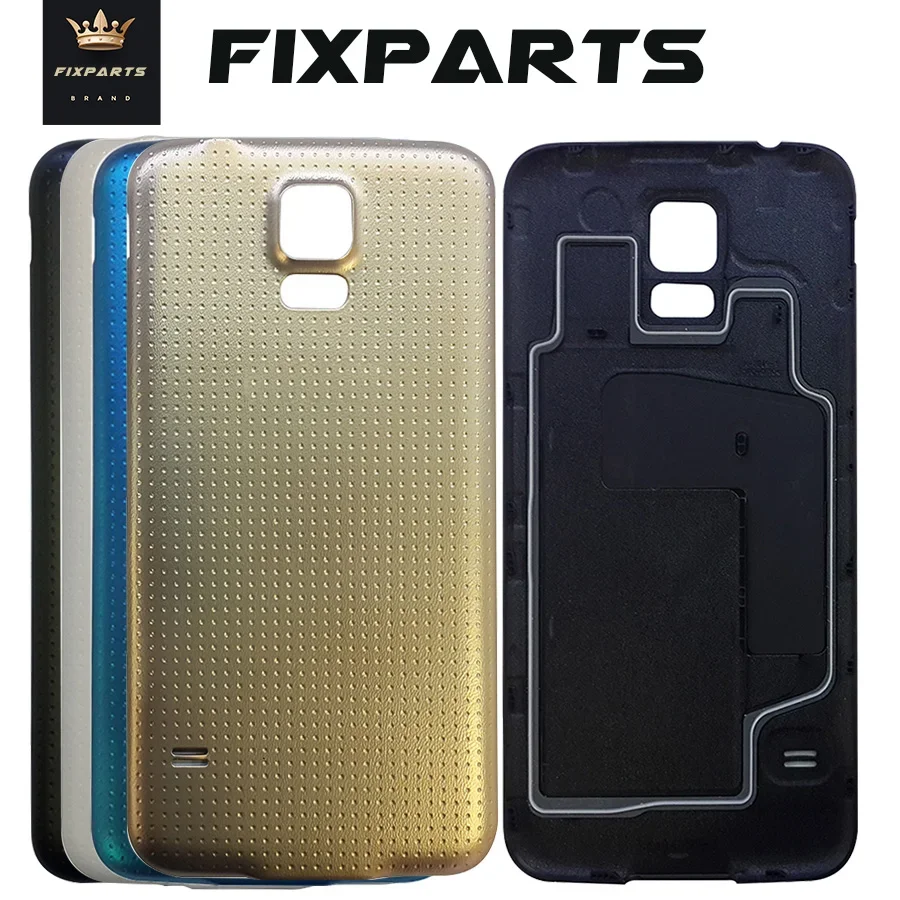 S5 / S5 Mini Cover For Samsung Galaxy S5 I9600 G900 Back Battery Door Rear Housing Cover Case For Samsung S5Mini Battery Cover