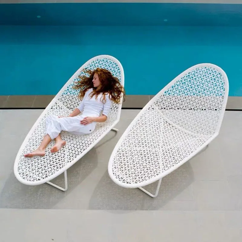 jd-Factory Direct Rattan Swimming Pool Bed Lounge Chair for Sales Office Garden Beach Outdoor Furniture Garden Sofa Sun Lounger！