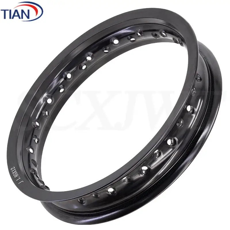 Motorcycle 1.85x12 32/36 Spokes Holes Front/rear Wheels 12 inch Aluminum Alloy Rim 1.85*12" 12Inch wheel Hub Brand New