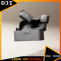 DJI Mic Mini 2TX 1RX add Charging Case Two-Level Active Noise Cancelling 48-Hour Operation High-Quality Audio Stable Transmissio