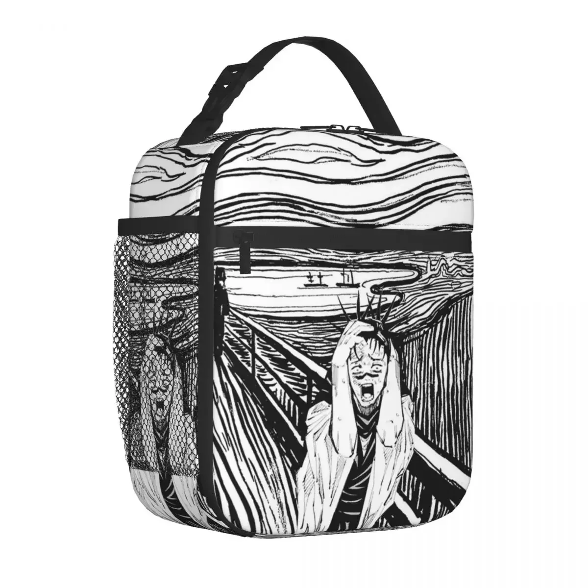 Choso JJK Anime Insulated Lunch Bag Thermal Bag Reusable Large Tote Lunch Box Girl Boy Beach Travel