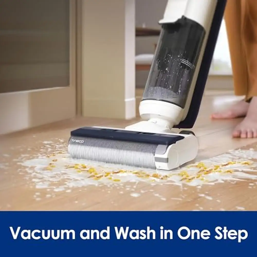 Complete Wet Dry Vacuum Cordless Floor Washer Hard Floors One-Step Cleaning & Self-Cleaning Fresh Water System Enhanced Edge