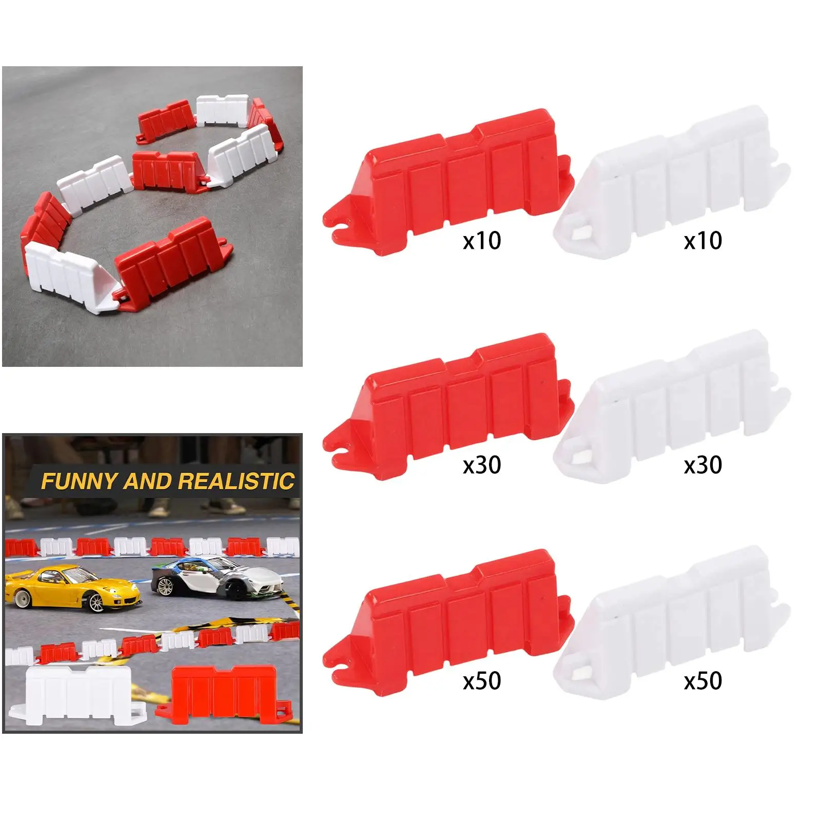 

Профессиональный набор для тренировок по дрифту на радиоуправляемых моделях: трек и ограждение