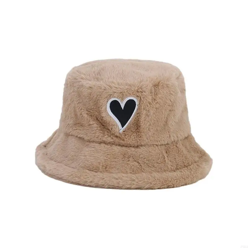 P88A Topi Mewah Tetap Hangat Musim Dingin Topi Nelayan Berkemah Perjalanan Tahan Angin Wanita dengan Topi Tambal Sulam