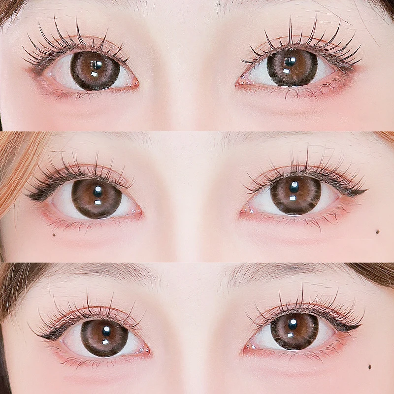 Koreaanse Idool Natuurlijke Valse Wimpers Set 3D V-vormige Nertsen Wimpers met Transparante Stam Fee Enten Extension Gereedschap Make Lash