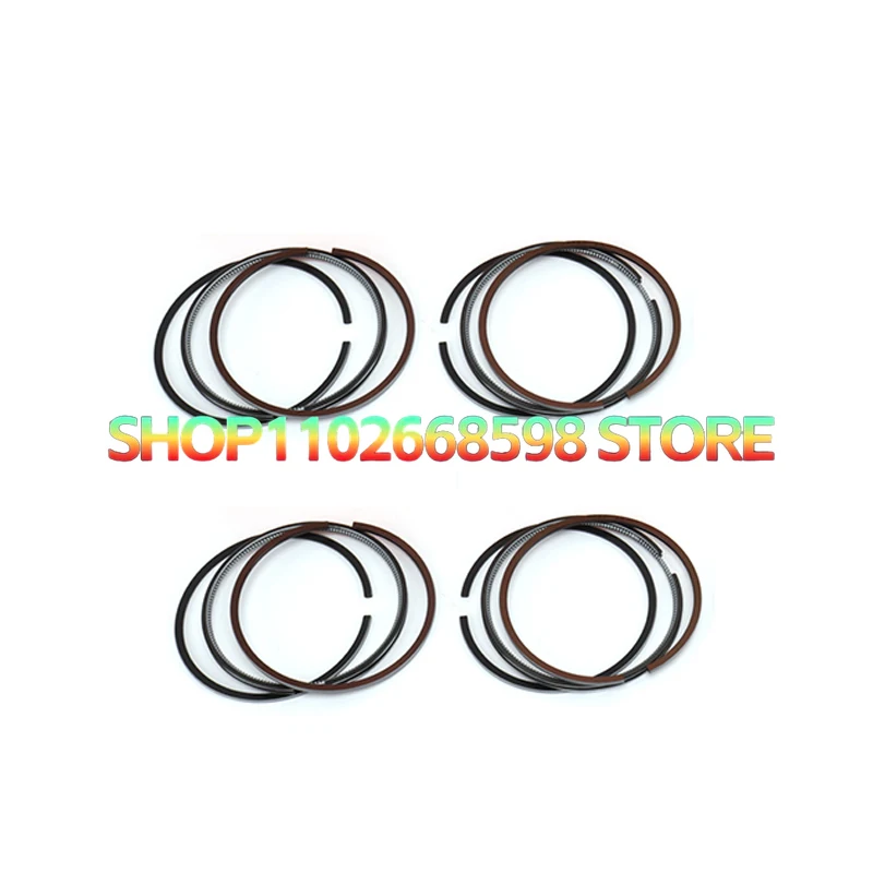 

4 Cylinder N844L Piston Ring For Shibaura N844 N844L Engine 84*2+1.5+3