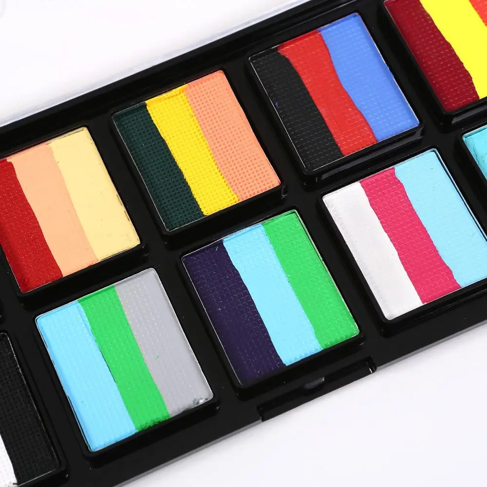 Professionelle Make-up-Palette für Körperbemalung für Festivals, Weihnachten, Theaterbühne