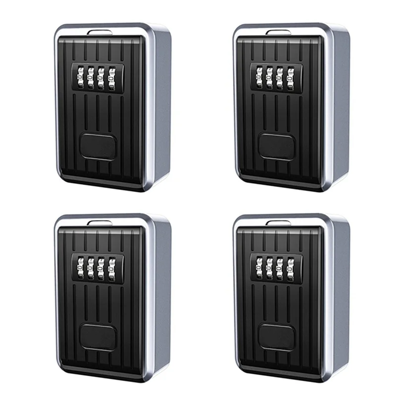 A14M 2X Lock Box 4-значный комбинированный ящик Устойчивый к атмосферным воздействиям укрытие ключей с с сбрасываемым кодом Хранение ключей Настенный монтаж