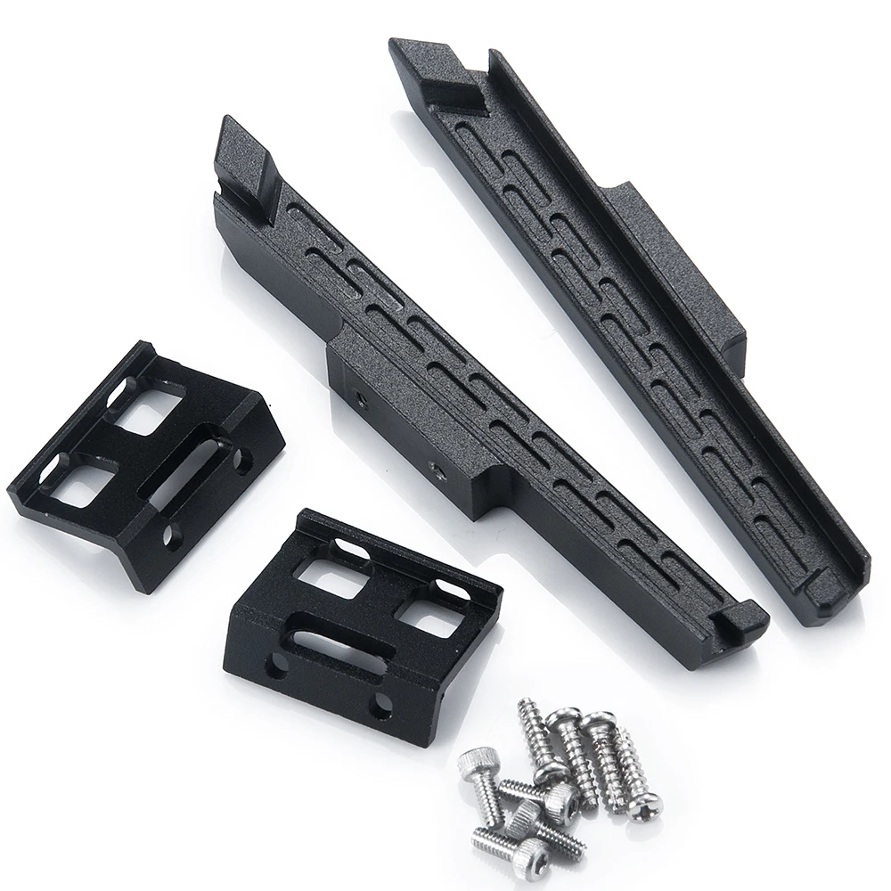 AXSPEED-Pedal de Metal para Kyosho 1/18 Jimny 32523, miniz-jeep 1/24 Wrangler RC Crawler, piezas de actualización de coche