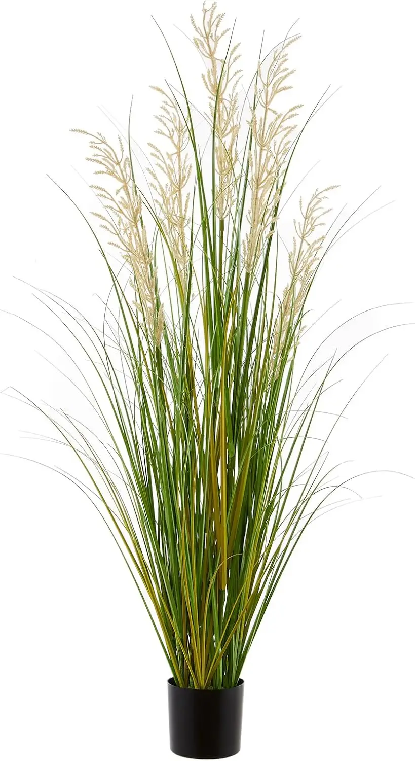 

Artificial Plant, 47In Tall Pampas Grass, Faux House Plants In Pot, Indoor Decorative Flowers &Greenery For Home And Office