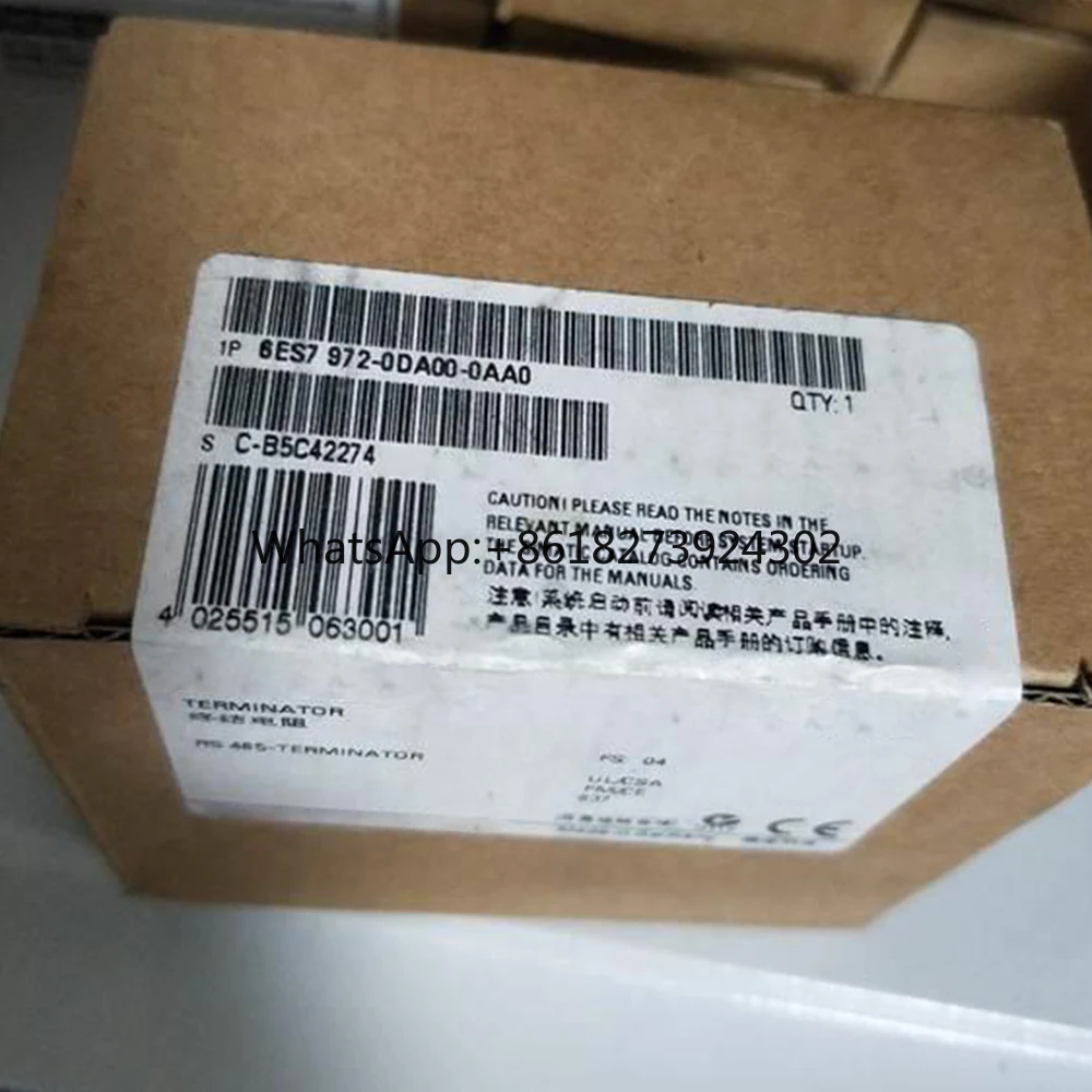 

Brand New in Box Sealed For Siemens 6ES7 972-0DA00-0AA0 6ES7972-0DA00-0AA0 Terminal Control Module