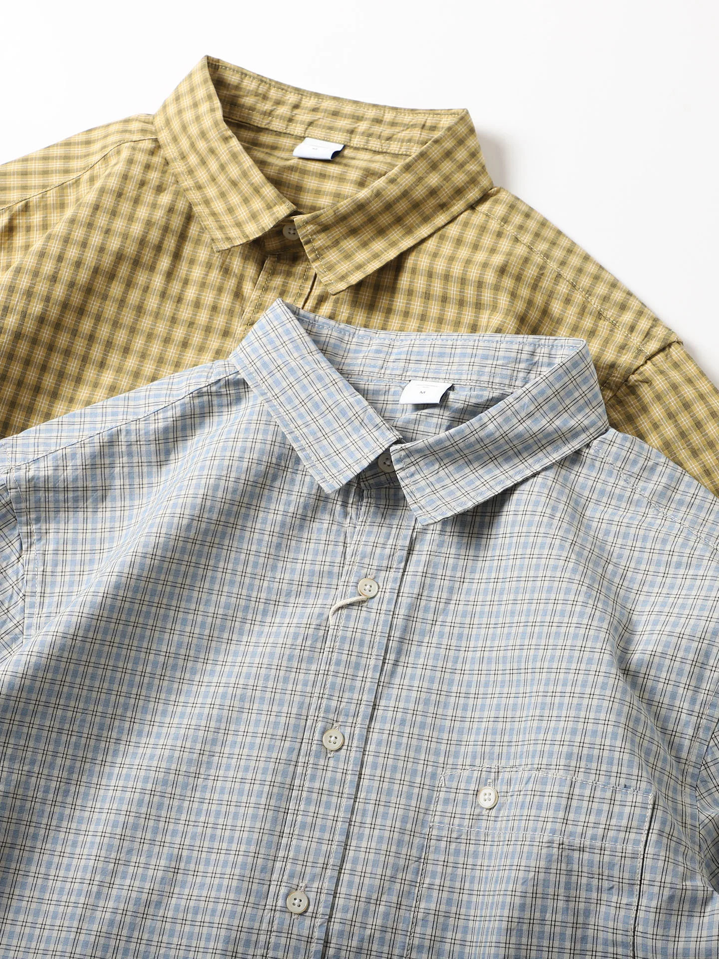 

Classic Versatile Retro Washed Pure Cotton Plaid Long Sleeve Men's Casual Shirt Loose Fit Outerwear Trendy Button up Coat