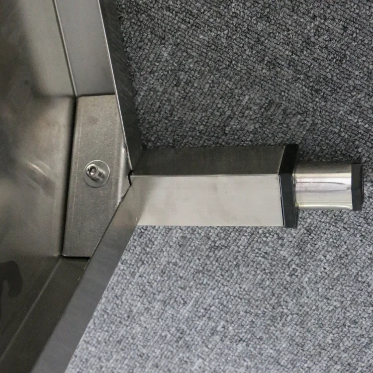 2 Layer Working  with Splash Back  SUS 304 Kitchen Preparation Pre Worktable Work Bench