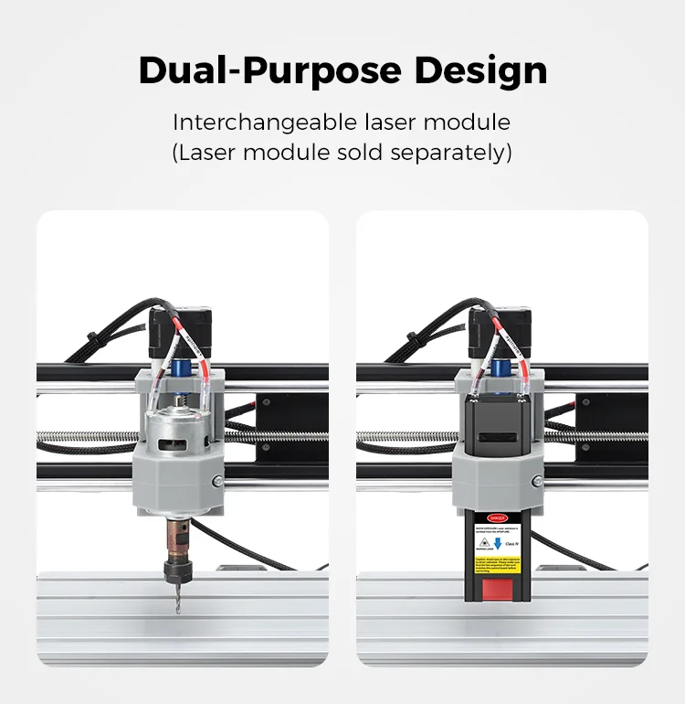Neue Verbesserte CNC 3018PRO Router Lasergravurmaschine 3-Achsen GRBL-Steuerung Holzschneider Graviermaschine Fräsmaschine für PCB PVC DIY – Detail 8