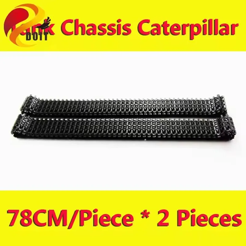 Plastic Track for Robot Tank Chassis Accessory Part Chain Pedrail Thread Wheel for Crawler Caterpillar Tracked Vehicle kit