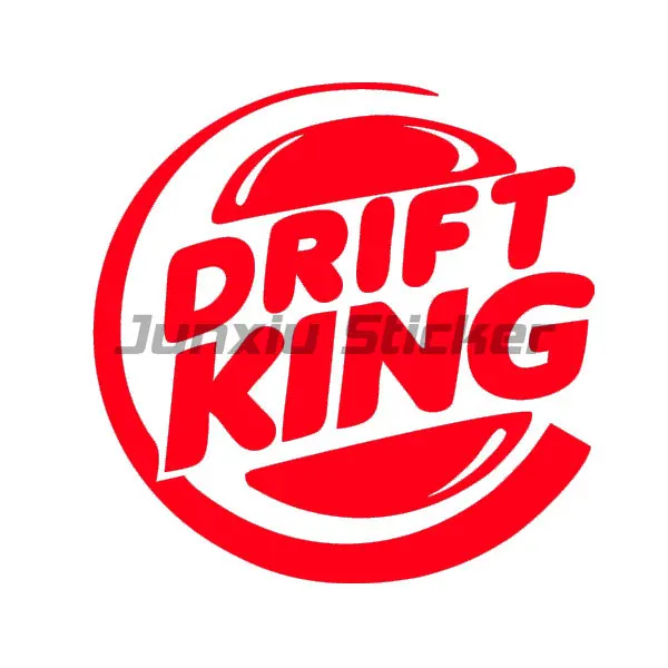 Ретро DRIFT KING пародия забавный JDM Drift виниловая наклейка для автомобиля крышка царапины наклейка мотоциклы автомобильные аксессуары