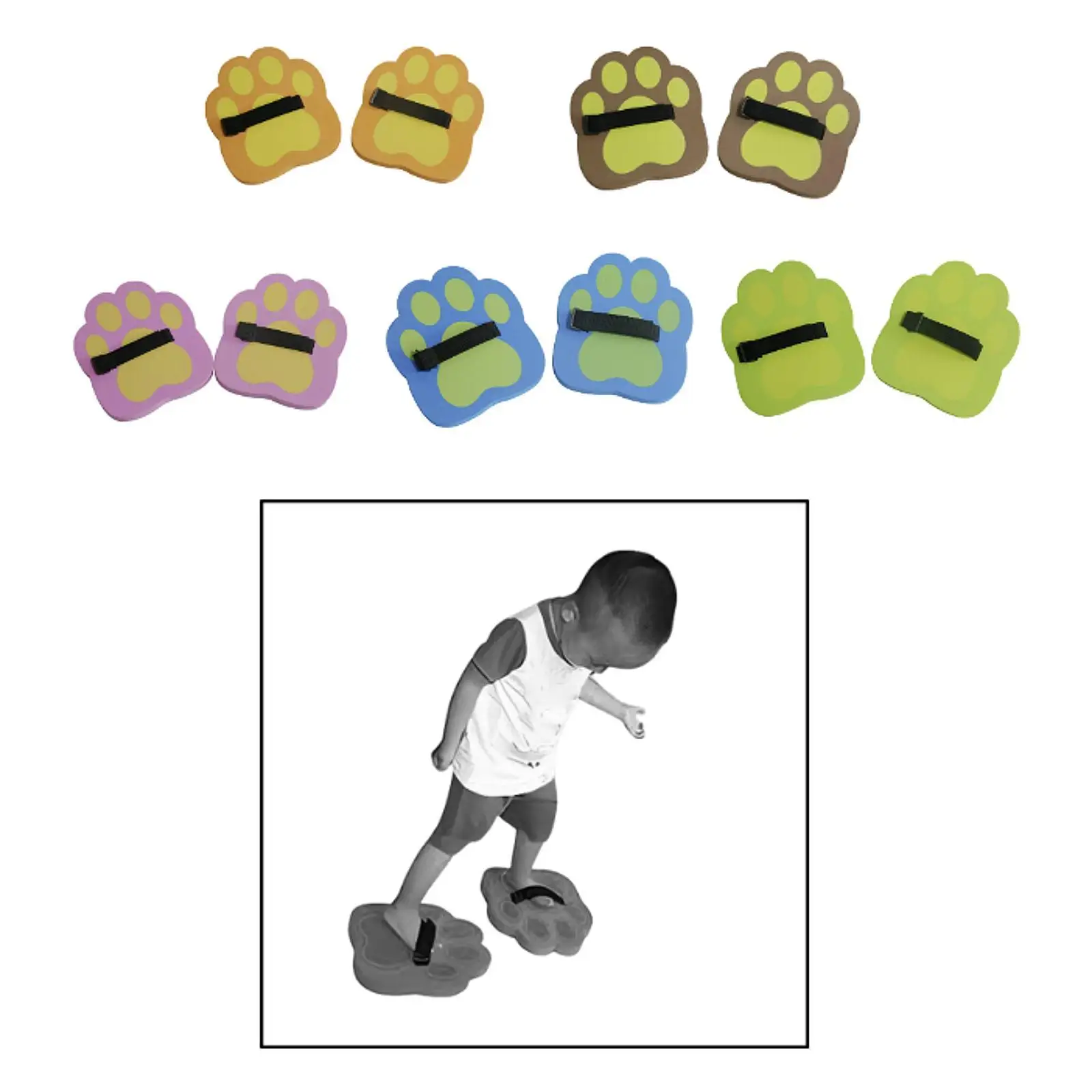 

Jumping Pedals 1 Pair Padfoot Jumping Toy for Outdoor Sports Boys and Girls