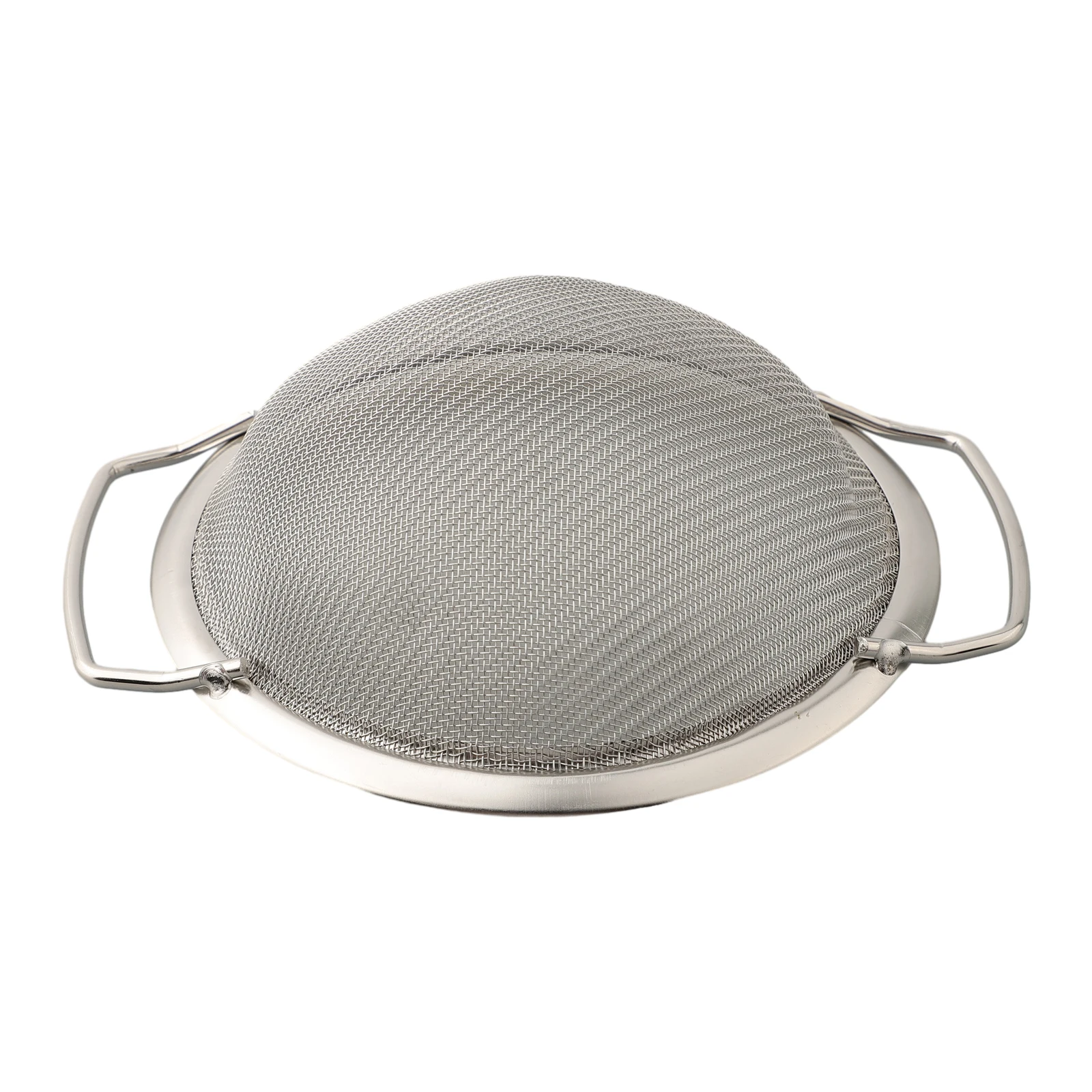 Escurridor de verduras de malla fina, divisorias de medición Manual, tamiz de Color, escurridor plateado, lista de embalaje, Base redonda de acero inoxidable