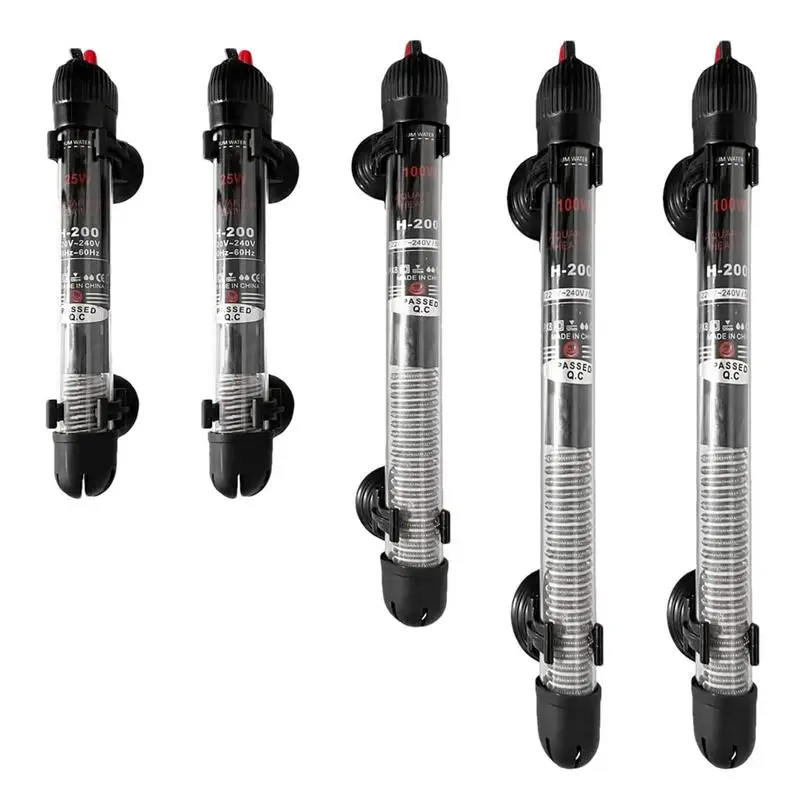 Fish Tank Heating Rod Auto Constant Temperature Submersible Aquarium Heater Adjustable Temperature Thermostat Heater