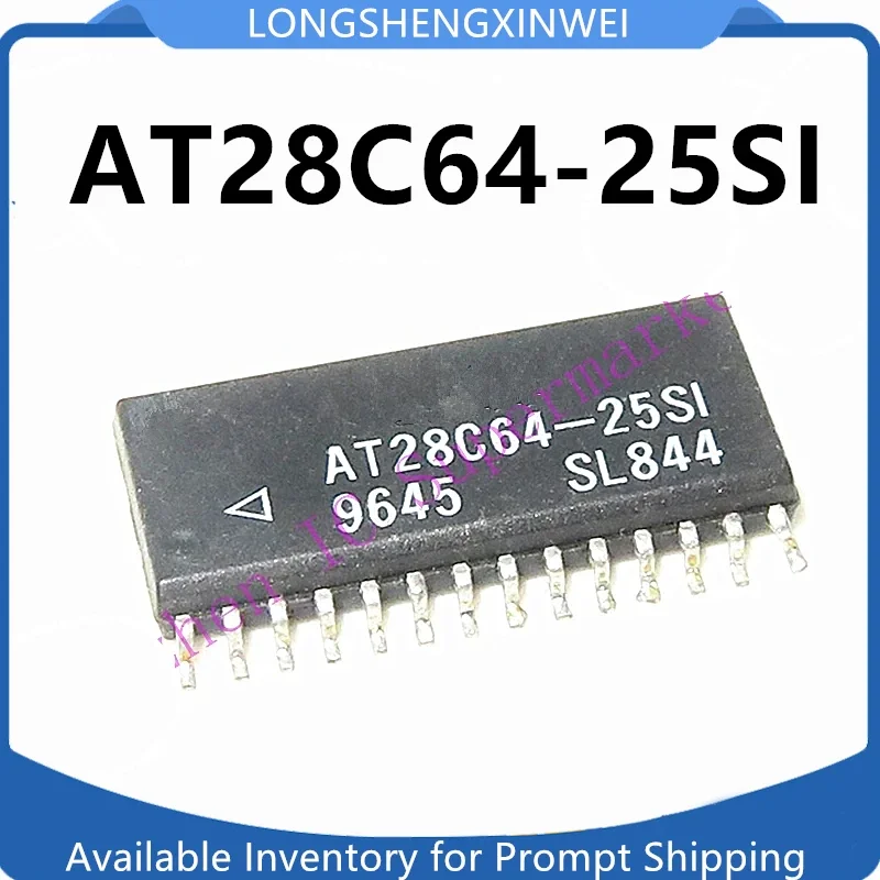 1PCS NEW AT28C64-25SI AT28C64 SOP28 Pin Memory Chip SMT IC