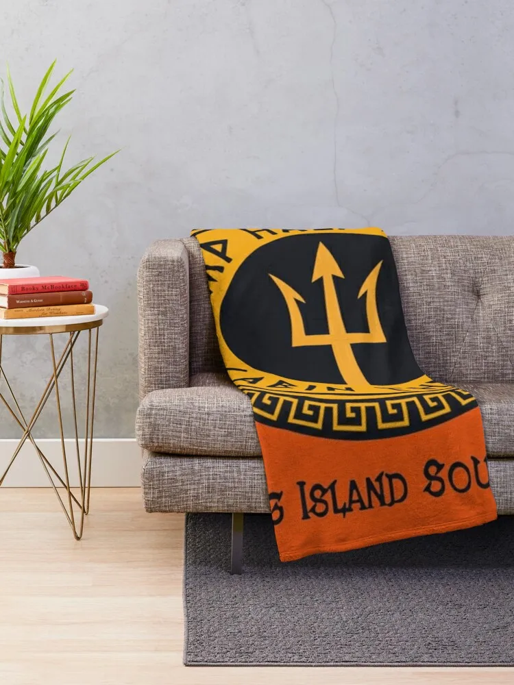 Graphics Authentic Camp Half Blood Long Island Sound Cabin Three Throw Blanket Decorative Sofa Blankets For Bed Blankets