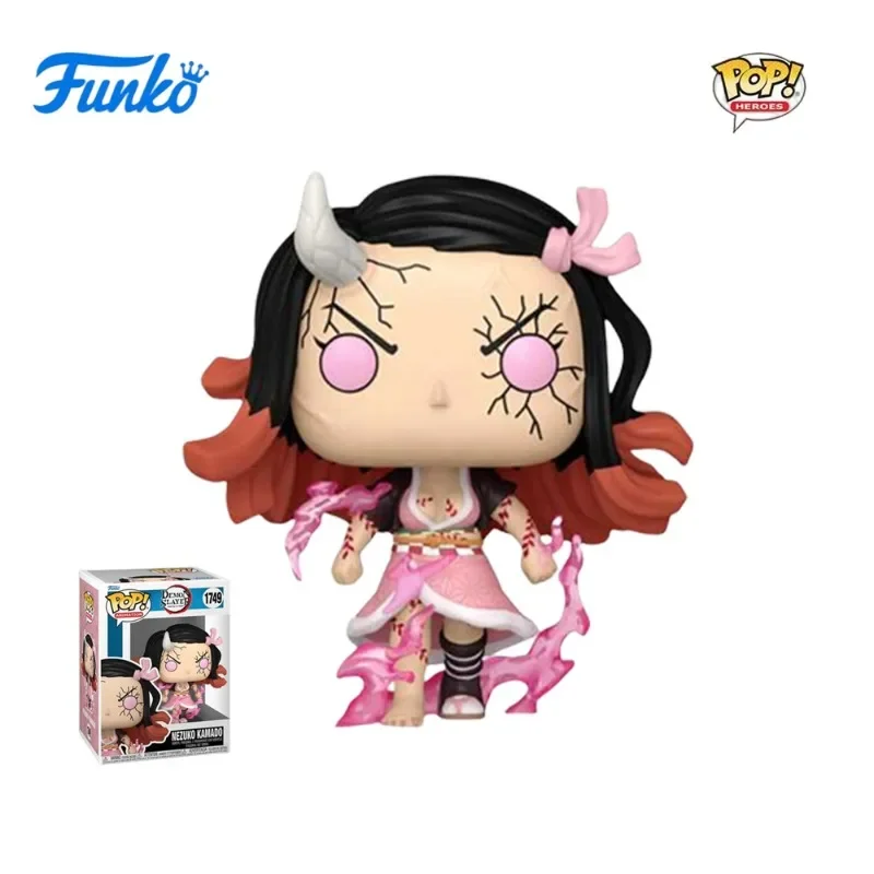 

Новый оригинальный FUNKO Demon Slayer Blade Mi Douzi Charcoal Zhilang Yuti Tianyuan игрушки фигурки коллекция модель игрушки подарки на день рождения